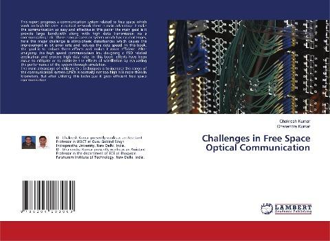 Challenges in Free Space Optical Communication