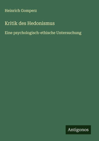 Kritik des Hedonismus