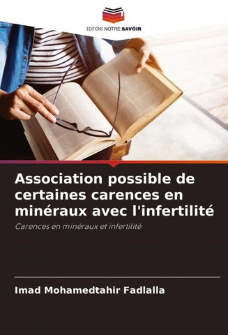 Association possible de certaines carences en minéraux avec l'infertilité