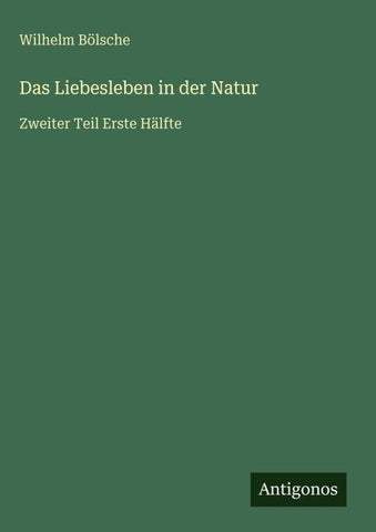 Das Liebesleben in der Natur