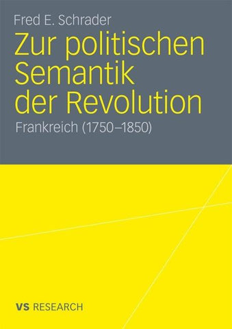 Zur politischen Semantik der Revolution