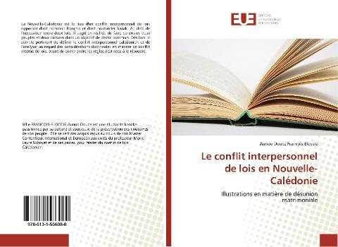 Le conflit interpersonnel de lois en Nouvelle-Calédonie