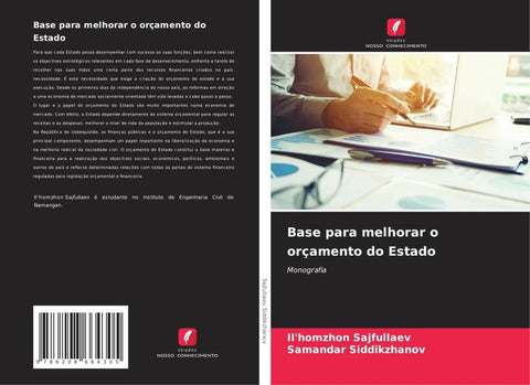 Base para melhorar o orçamento do Estado
