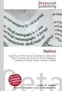 Notice