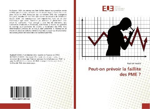 Peut-on prévoir la faillite des PME ?