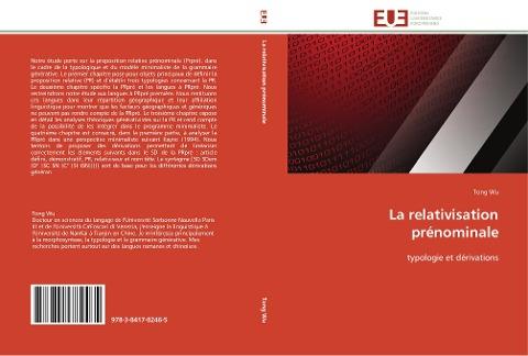 La relativisation prénominale