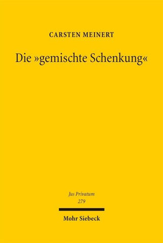 Die "gemischte Schenkung"