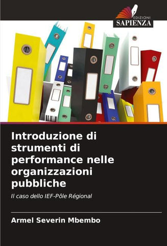 Introduzione di strumenti di performance nelle organizzazioni pubbliche