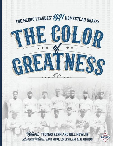 The Negro Leagues' 1931 Homestead Grays