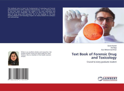 Text Book of Forensic Drug and Toxicology
