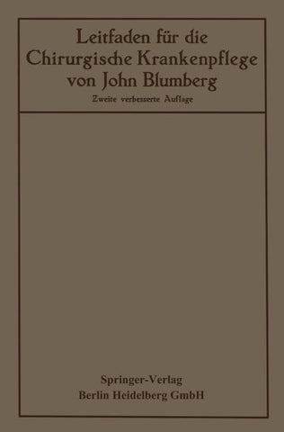 Leitfaden für die Chirurgische Krankenpflege