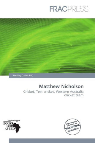 Matthew Nicholson