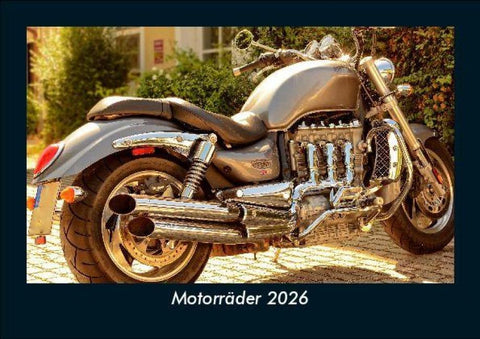 Motorräder 2026 Fotokalender DIN A5