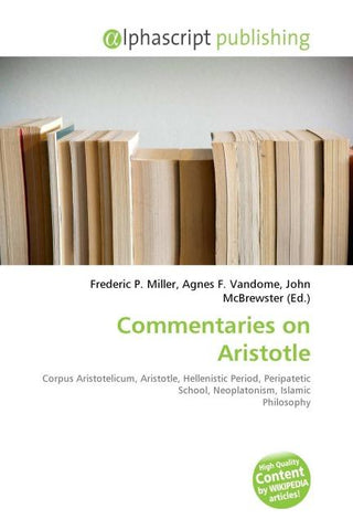 Commentaries on Aristotle