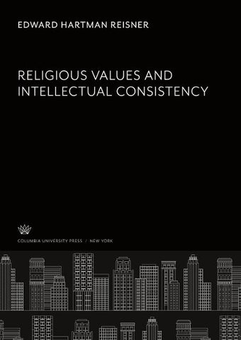 Religious Values and Intellectual Consistency
