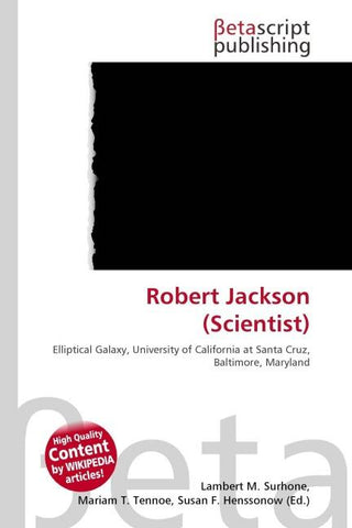 Robert Jackson (Scientist)