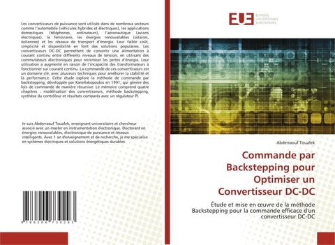 Commande par Backstepping pour Optimiser un Convertisseur DC-DC