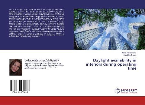 Daylight availability in interiors during operating time