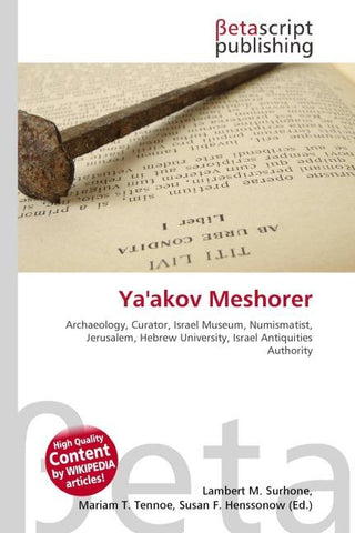 Ya'akov Meshorer