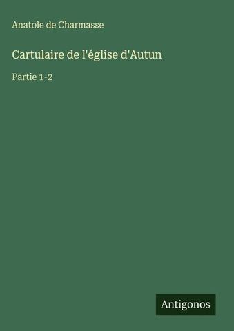 Cartulaire de l'église d'Autun