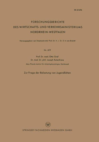 Zur Frage der Belastung von Jugendlichen