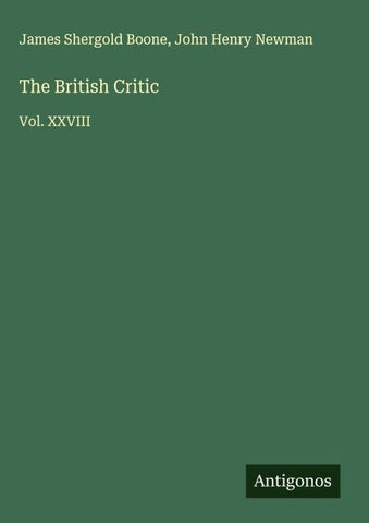 The British Critic