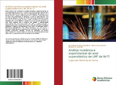 Análise numérica e experimental de anel superelástico de LMF de Ni-Ti