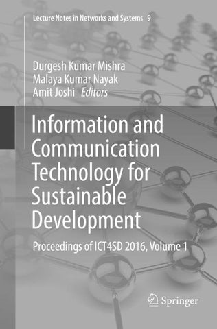 Information and Communication Technology for Sustainable Development