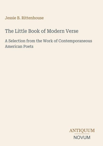 The Little Book of Modern Verse