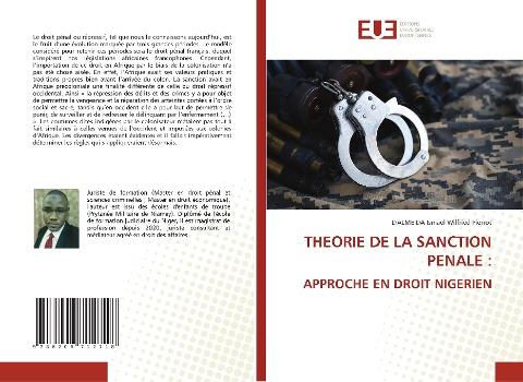 THEORIE DE LA SANCTION PENALE : APPROCHE EN DROIT NIGERIEN