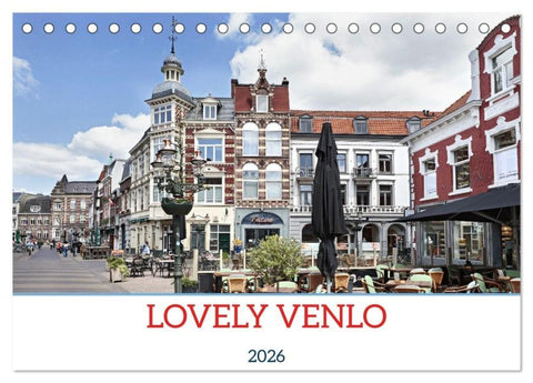 LOVELY VENLO (Desk Calendar 2026 DIN A5 landscape), CALVENDO 12 Month DeskCalendar