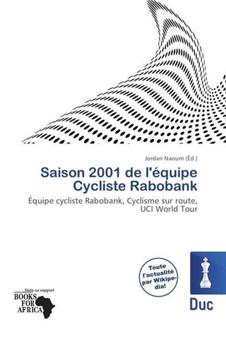 Saison 2001 de l'équipe Cycliste Rabobank