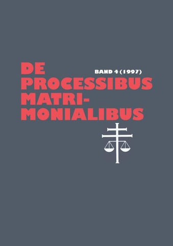 De processibus matrimonialibus