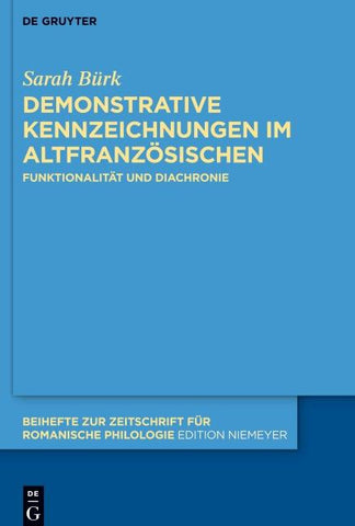 Demonstrative Kennzeichnungen im Altfranzösischen