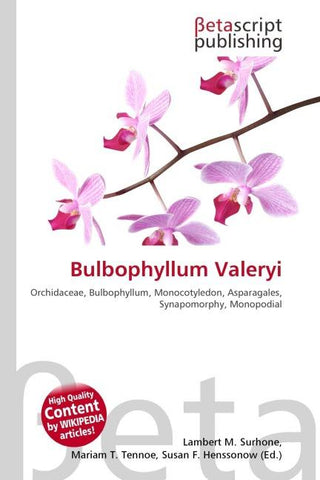 Bulbophyllum Valeryi