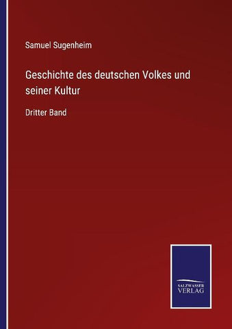 Geschichte des deutschen Volkes und seiner Kultur