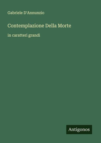 Contemplazione Della Morte