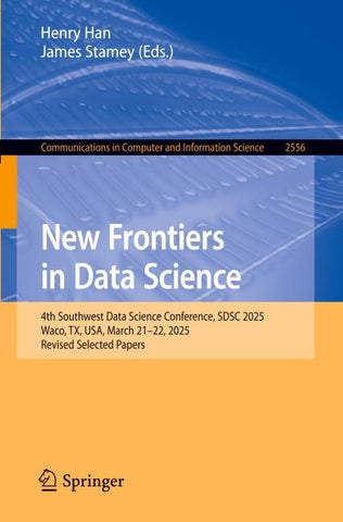 New Frontiers in Data Science