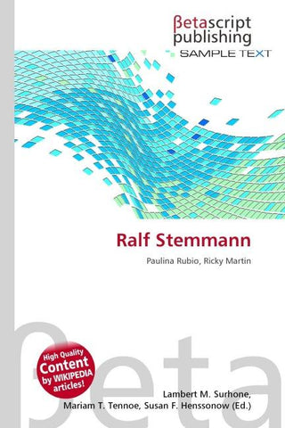 Ralf Stemmann