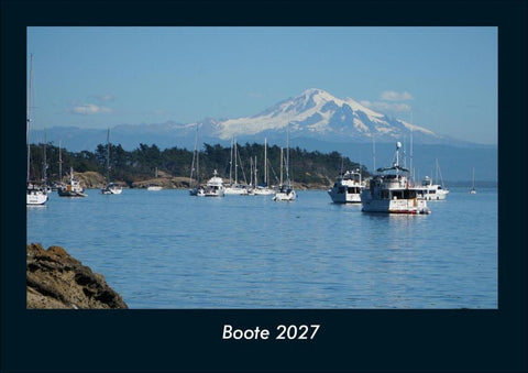 Boote 2027 Fotokalender DIN A4