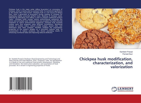 Chickpea husk modification, characterization, and valorization