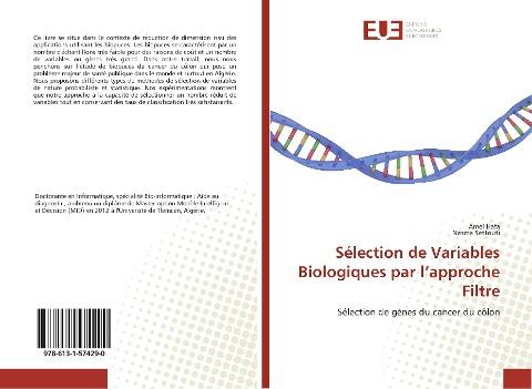 Sélection de Variables Biologiques par l'approche Filtre