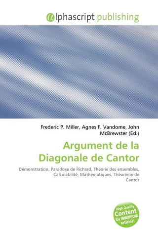 Argument de la Diagonale de Cantor