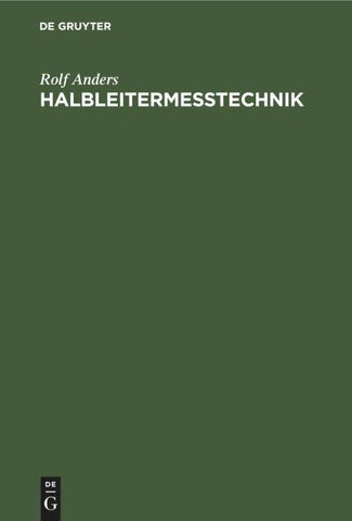 Halbleitermesstechnik