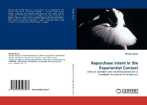 Repurchase intent in the Experiential Context