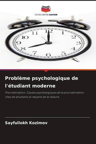 Problème psychologique de l'étudiant moderne