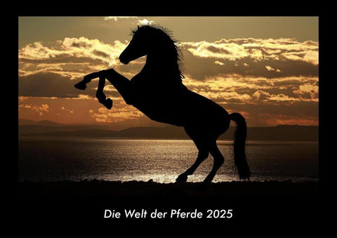 Die Welt der Pferde 2025 Fotokalender DIN A3