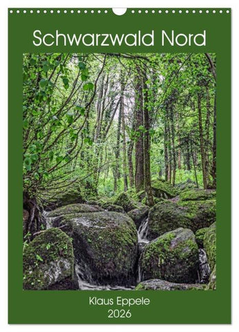 Schwarzwald Nord (Wandkalender 2026 DIN A3 hoch), CALVENDO Monatskalender