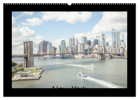 New York (Wandkalender 2026 DIN A2 quer), CALVENDO Monatskalender