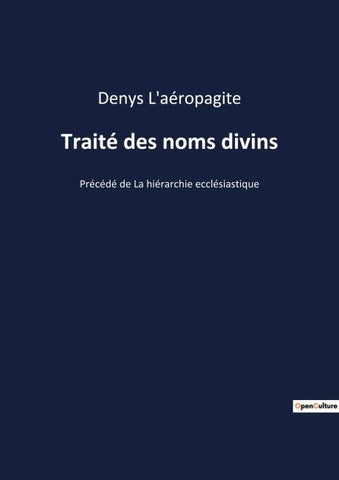 Traité des noms divins